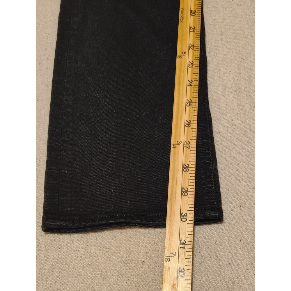 Talbots Flawless Five-Pocket Straight Leg Jeans Black Size 10 Womens Pants - Picture 2 of 8